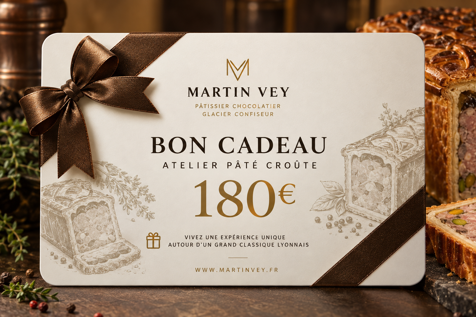 Carte cadeaux cours Pâté Croûte